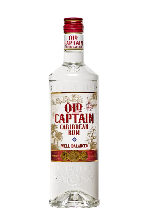OLD CAPTAIN RUM WHITE 0.7 L.