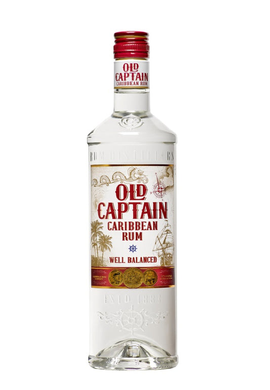 OLD CAPTAIN RUM WHITE 0.7 L.
