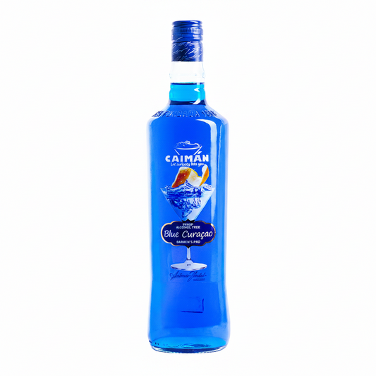 BLUE CURACAO CAIMAN - 1.LT 0% ALC