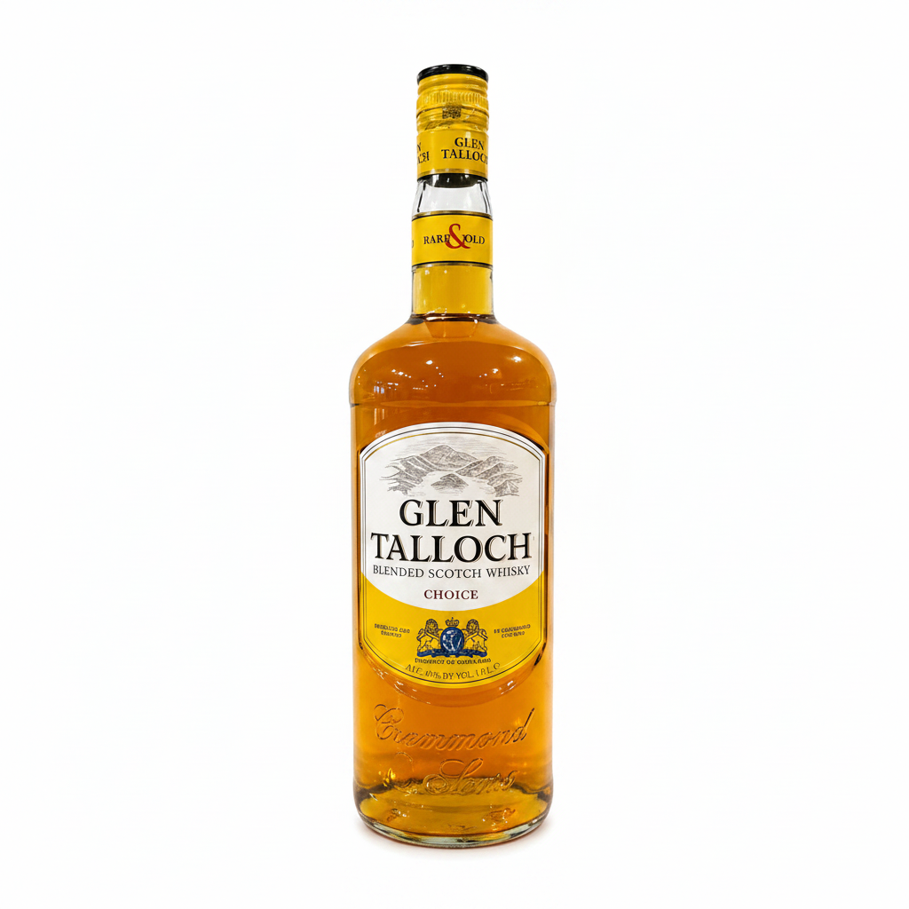GLEN TALLOCH WHISKY GOLD 1L 40% ALC.