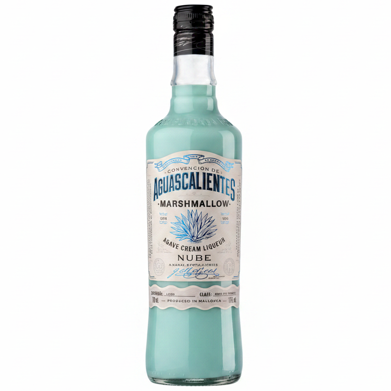 AGUASCALIENTE CREMA AGAVE NUBE - 0.7 L. 17.0 % ALC