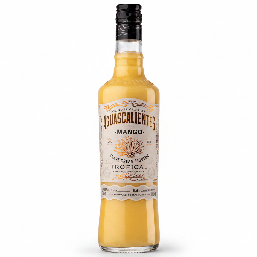 AGUASCALIENTE CREMA AGAVE MANGO - 0.7 L. 17.0% ALC