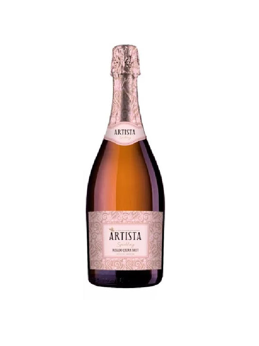 ARTISTA ROSADO EXTRA BRUT 12.2  % ALC. 750 ML.