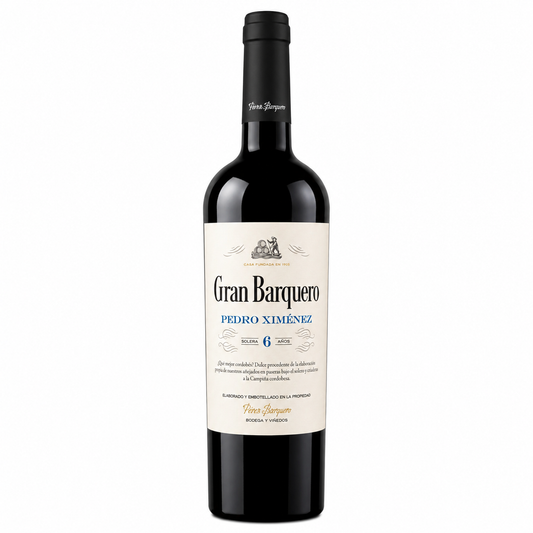 GRAN BARQUERO VINO PEDRO XIMENEZ - 15.0 % ALC.