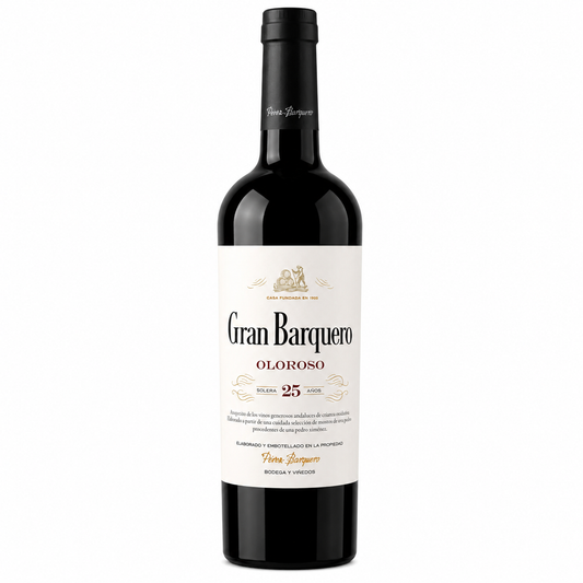 GRAN BARQUERO VINO OLOROSO - 19.0 % ALC.