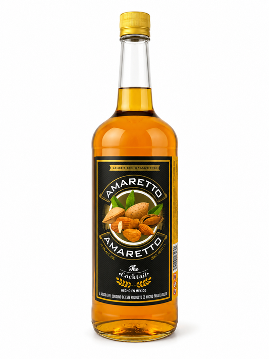 THE COCKTAIL LICOR DE AMARETTO - ALC. 19.5% 1L.