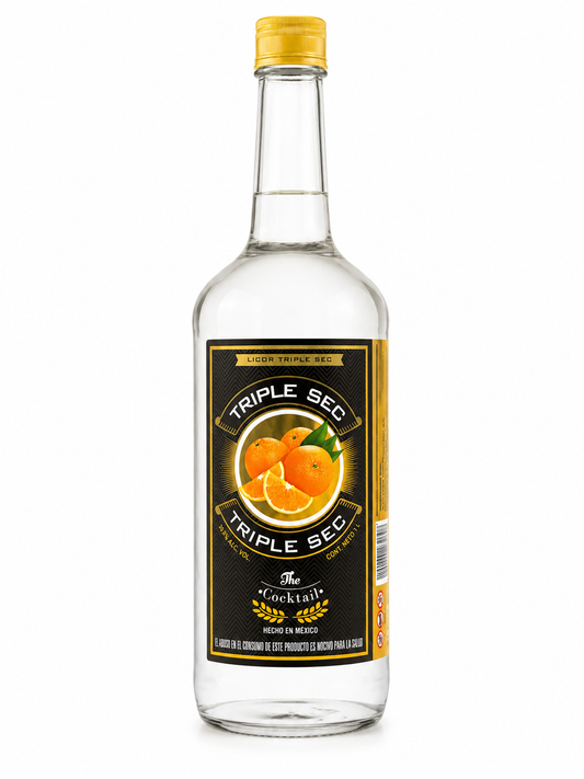 THE COCKTAIL LICOR TRIPLE SEC (12 UND) ALC. 19.5% 1L.