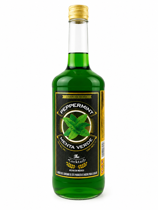 THE COCKTAIL LICOR DE MENTA - ALC. 19.5% 1L.