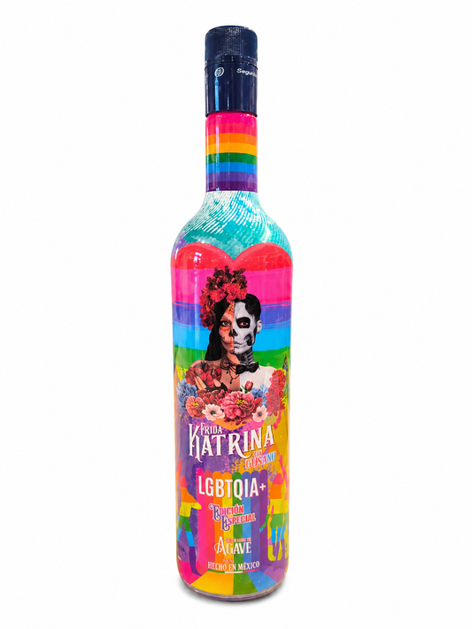 AGAVE CON GUSANO FRIDA KATRINA LGBTQIA ALC. 38% 1L.