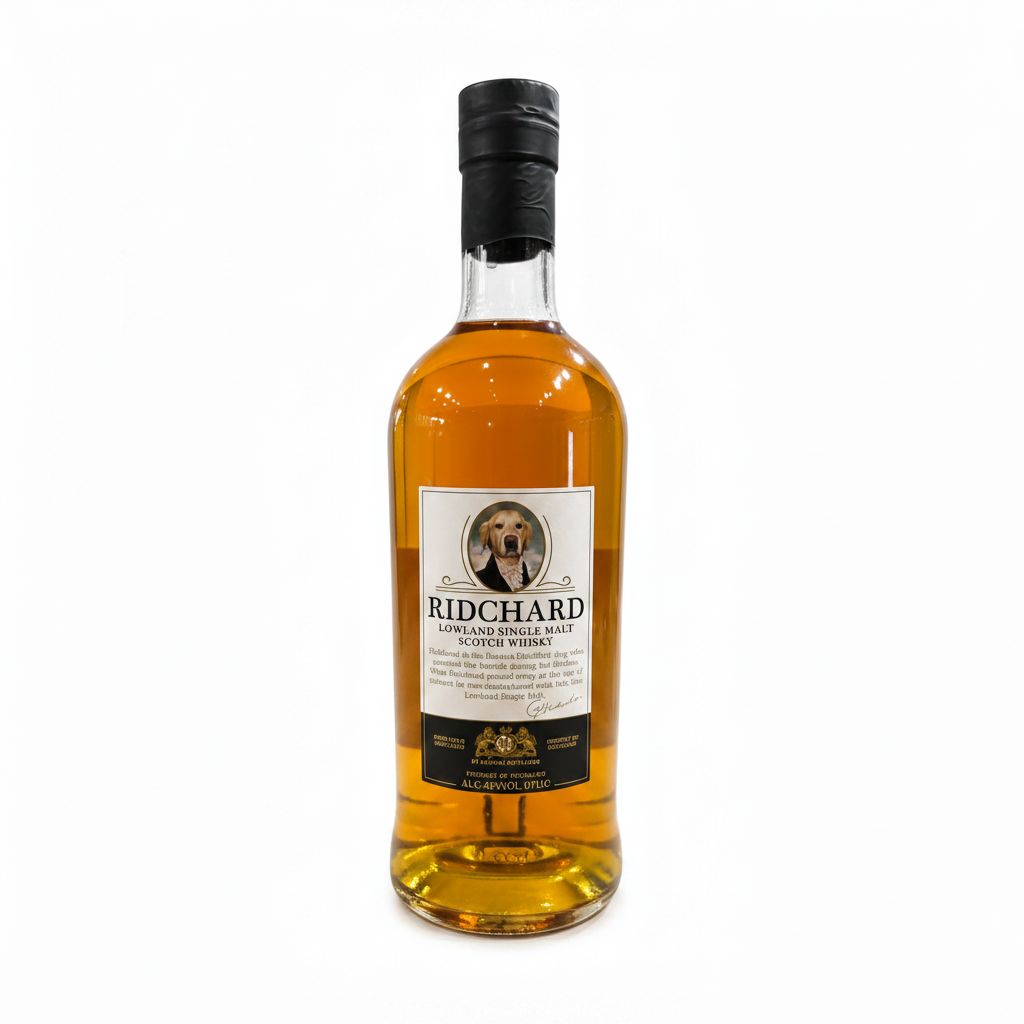 RIDCHARD SINGLE MALT SCOTCH WHISKY 40% ALC 0.7L