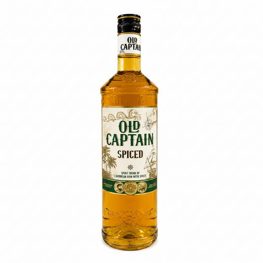 OLD CAPTAIN SPICED RUM 35%ALC 0.7 L.