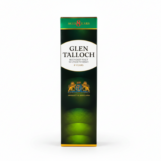 GLEN TALLOCH WHISKY GOLD 8 YEARS 700 ML. 40% ALC.