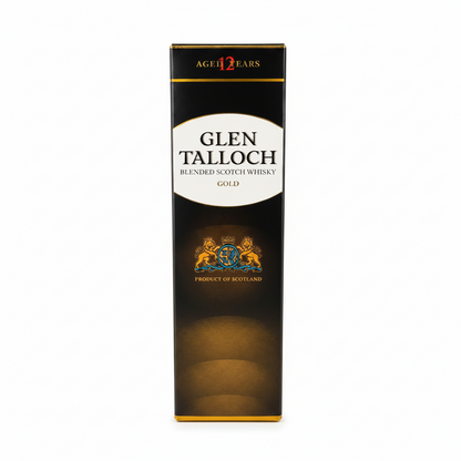 GLEN TALLOCH WHISKY GOLD 12 YEARS 700 ML. 40% ALC.