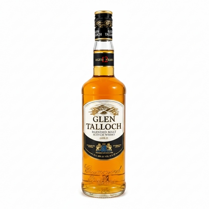GLEN TALLOCH WHISKY GOLD 12 YEARS 700 ML. 40% ALC.
