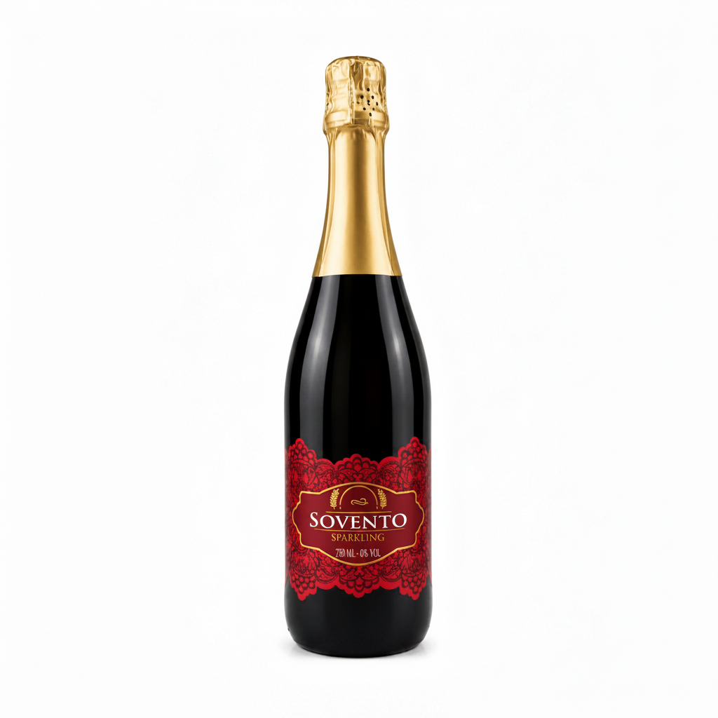 SOVENTO SPARKLING RED 0.75L ALC 0%