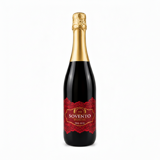 SOVENTO SPARKLING RED 0.75L ALC 0%