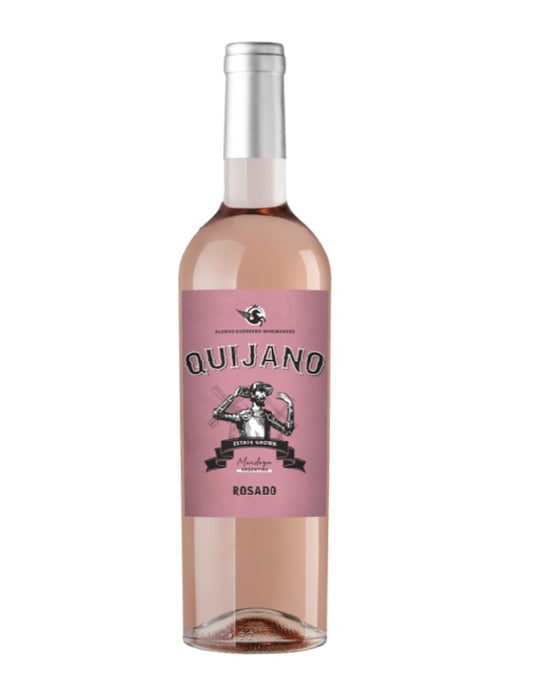 QUIJANO MALBEC ROSE 2021.  14.5 % ALC. 750 ML.