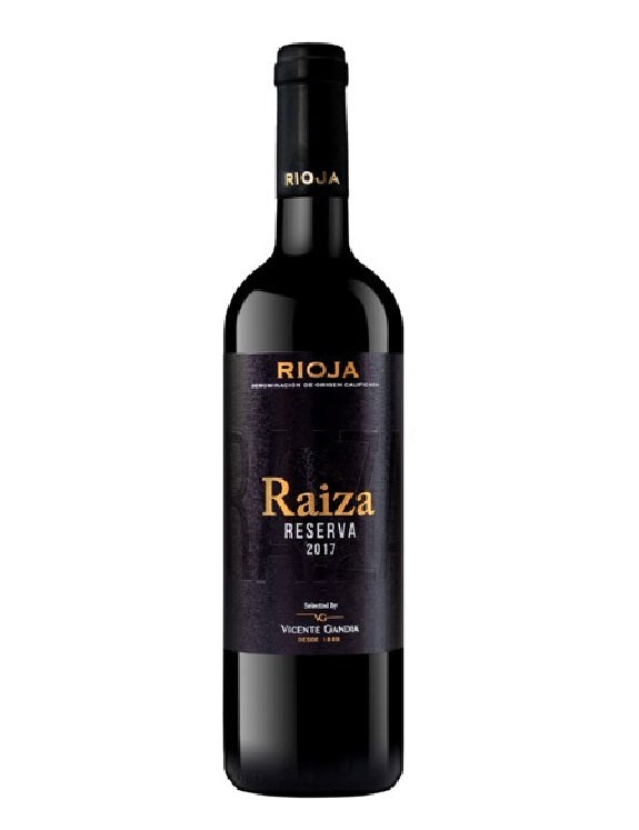 RAIZA RIOJA RESERVA TINTO 2020 14 % ALC.