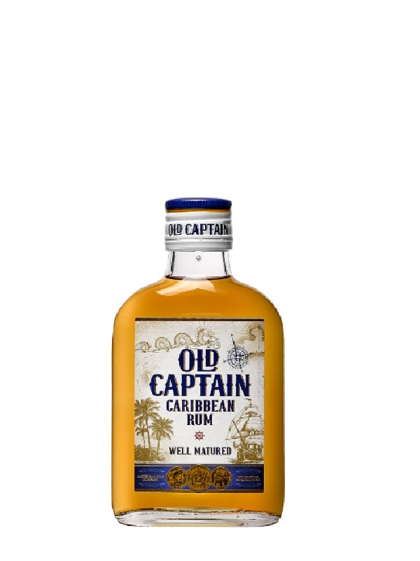 OLD CAPTAIN RUM BROWN 0.2 L.