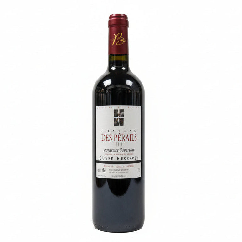 CH. DES PERAILS- Bordeaux Supérieur AOC 2018  750 ML. 14% ALC.