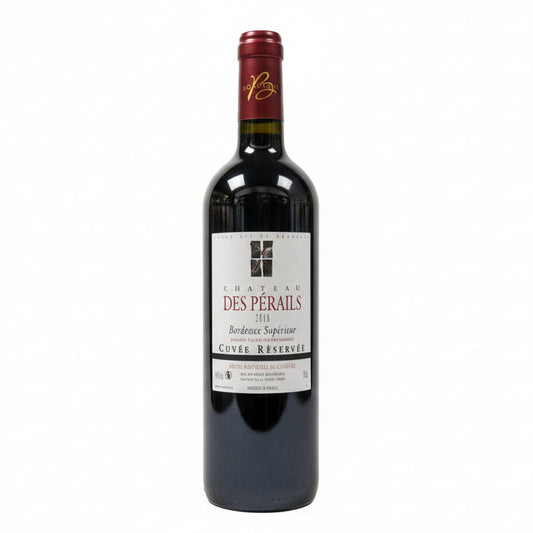 CH. DES PERAILS- Bordeaux Supérieur AOC 2018  750 ML. 14% ALC.