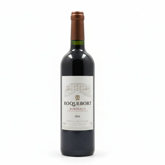 ROQUEBORT- Bordeaux AOC 2022  750 ML. 14% ALC.