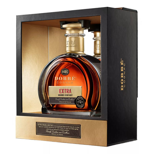 DOBBE COGNAC EXTRA GRAND CENTURY - 700 ML. 40% ALC.